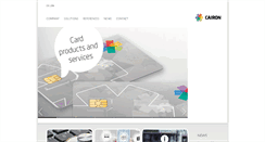 Desktop Screenshot of cairon.com